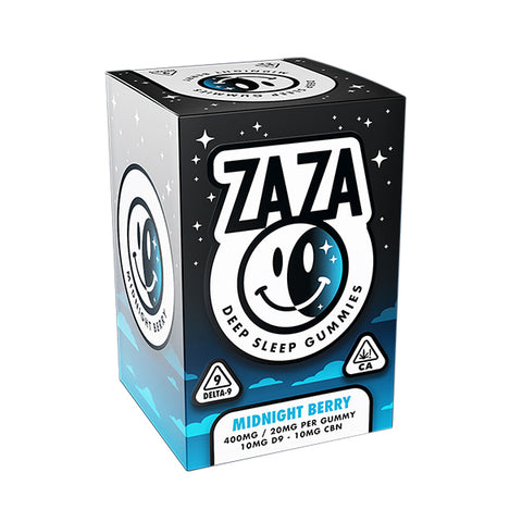 ZAZA - D8 Gummies - Midnight Berry Sleep Gummies 400mg