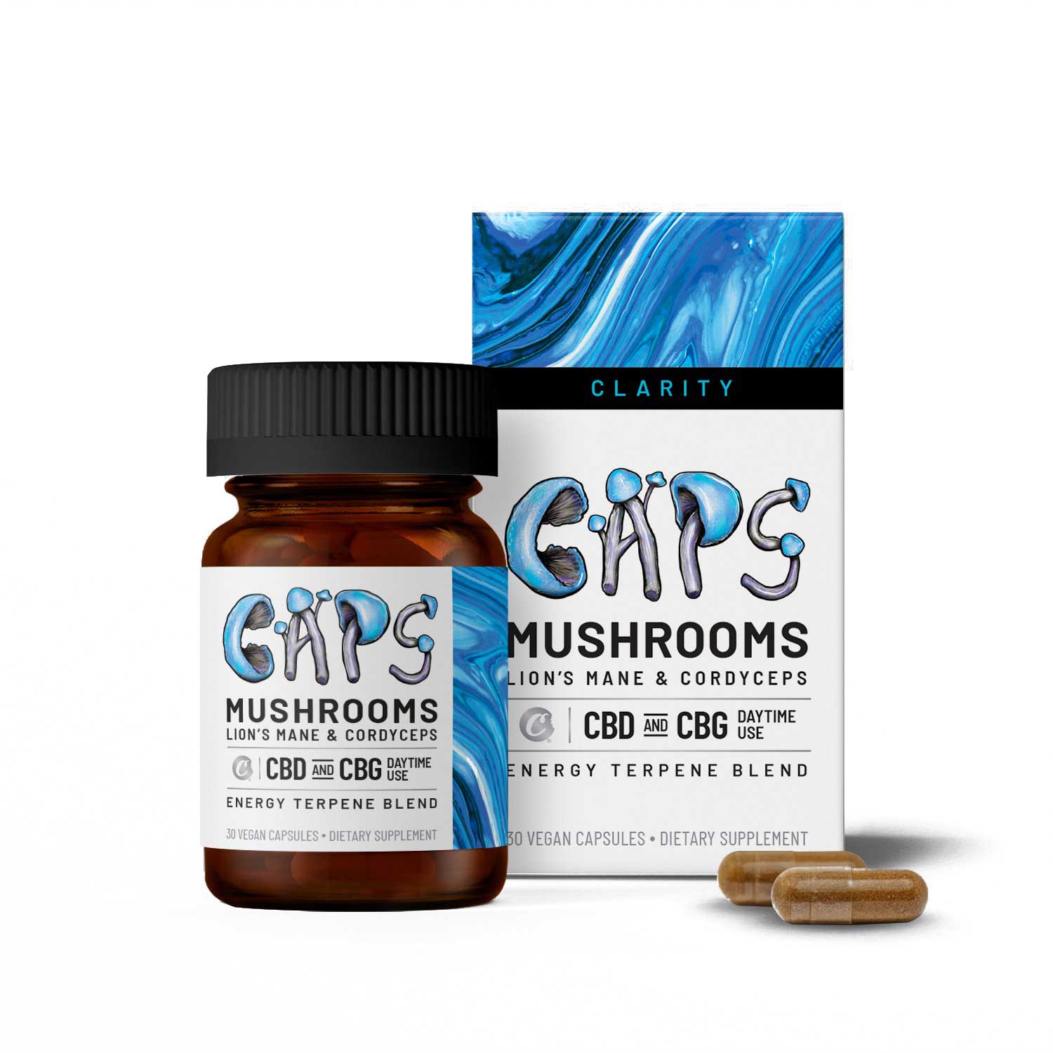 Cookies / Daytime & Night time COMBO - Mushrooms + CBG Capsules
