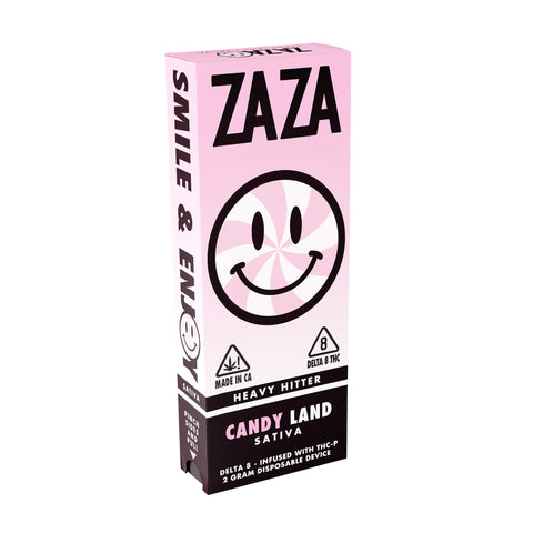 ZAZA - CANDY LAND - Heavy Hitter Delta 8 Disposable Vape Pen | 2G (SATIVA)