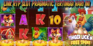 Bocoran Link RTP Slot Pragmatic Tertinggi Hari Ini Live Finger Lick’n Free Spins